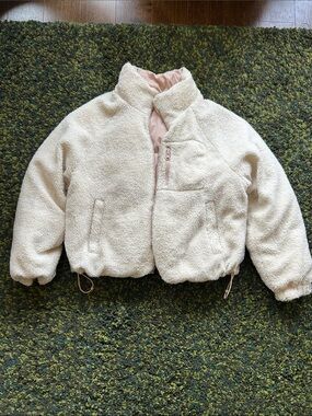 Korean Brand Reversible Sherpa Puffer Jacket